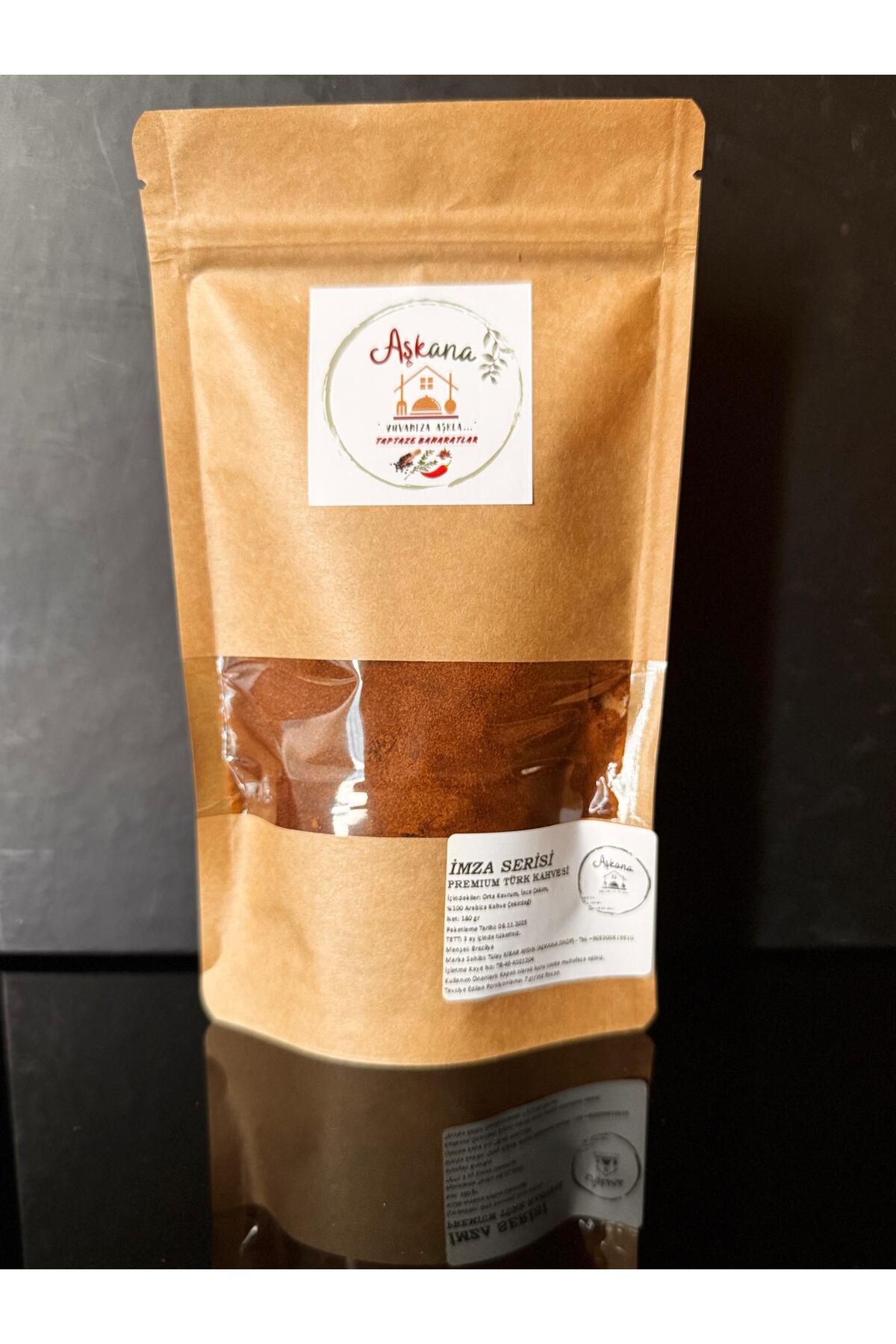 İmza Serisi Premium Türk Kahvesi 125 g - Özel Kavrum Taze Öğütülmüş Yüksek Köpüklü - Görsel 2